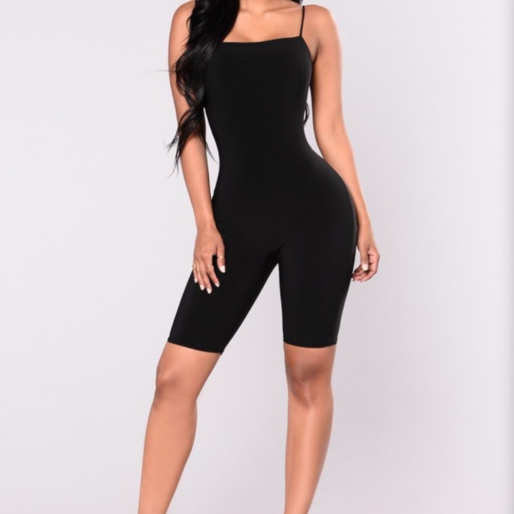 Fashion Nova Aries Cropped Jumpsuit